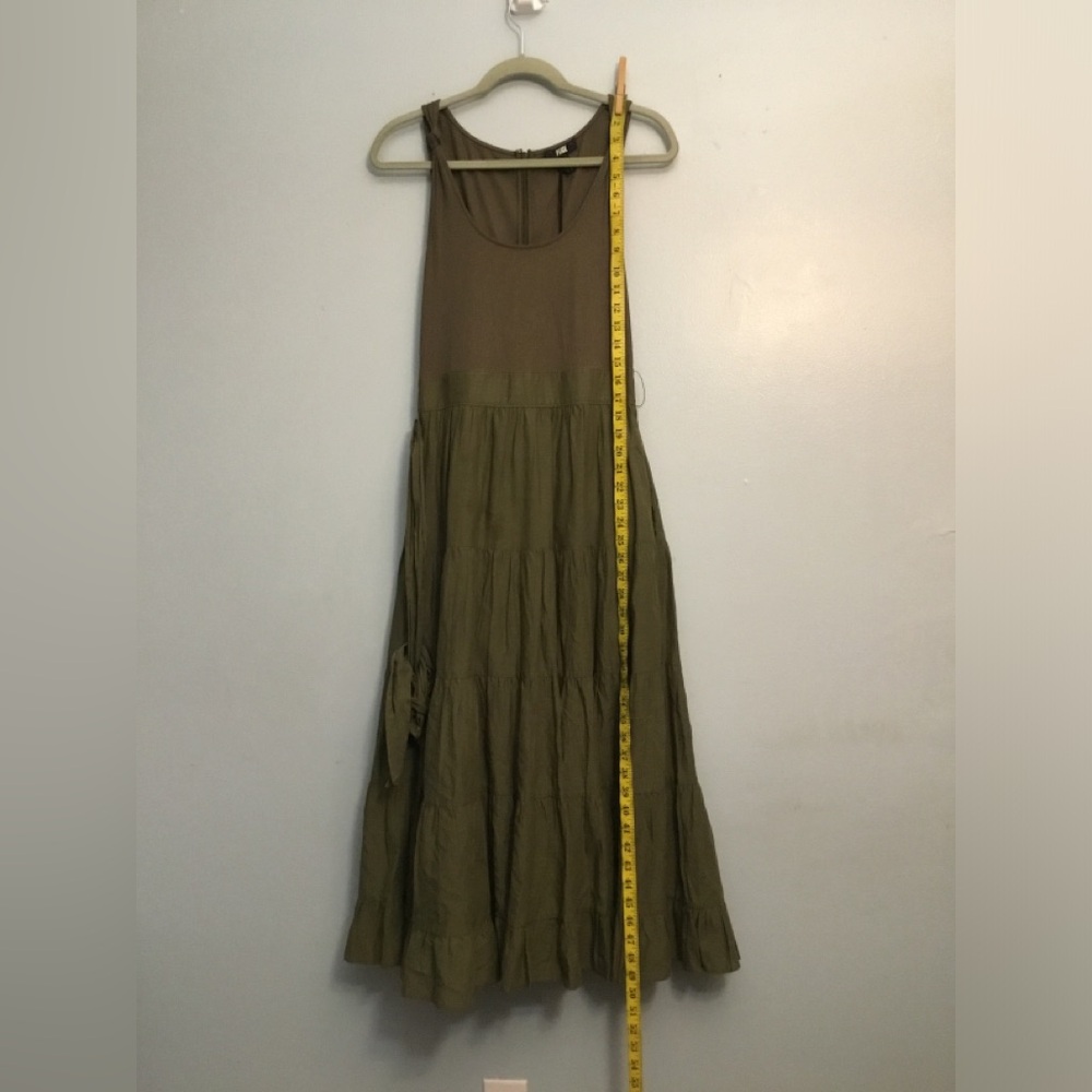 PAIGE Olive Backless Maxi Dress - Picture 4 of 16